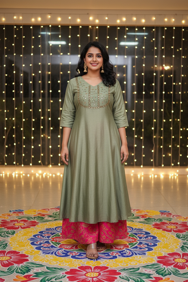 Ethnic Wear Kurti (IB083)