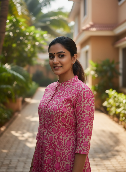 Co-ord Set (Kurti & Pant) (IB106)