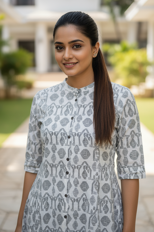 Co-ord set (Kurti & pant) (IB110)