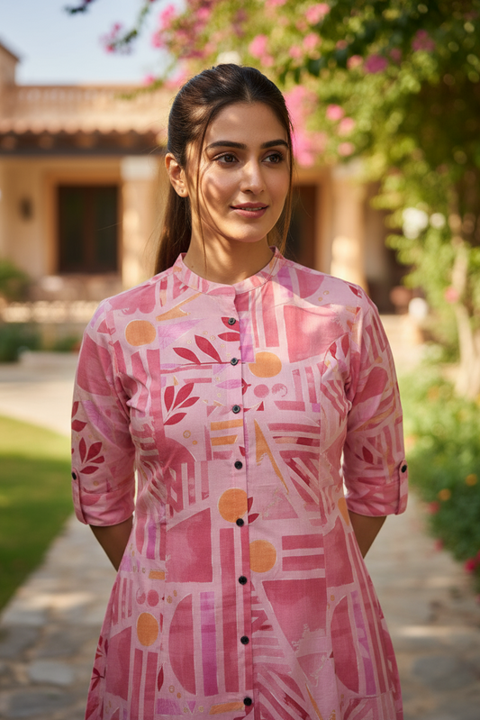 Co-ord Set (Kurti & Pant) (IB101)