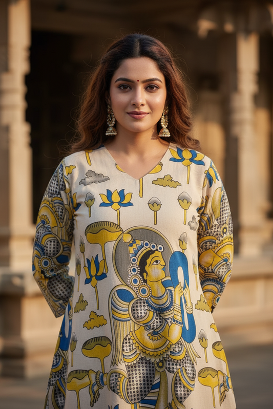 Kalamkari Kurti (IB053)