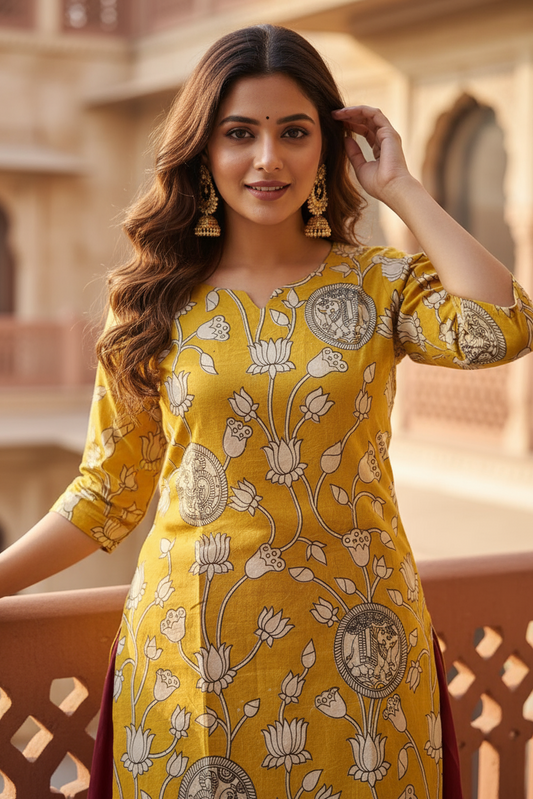 Kalamkari Kurti (IB137)