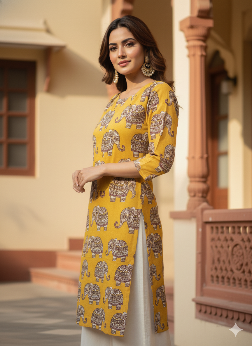 Kalamkari Kurti (IB141)