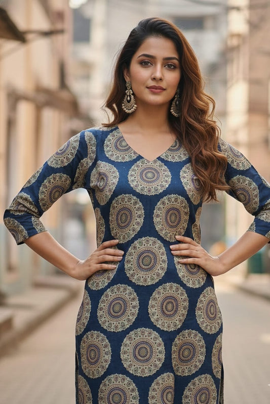 Kalamkari Kurti (IB0231)