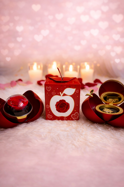 Apple-Shaped Jewel Box