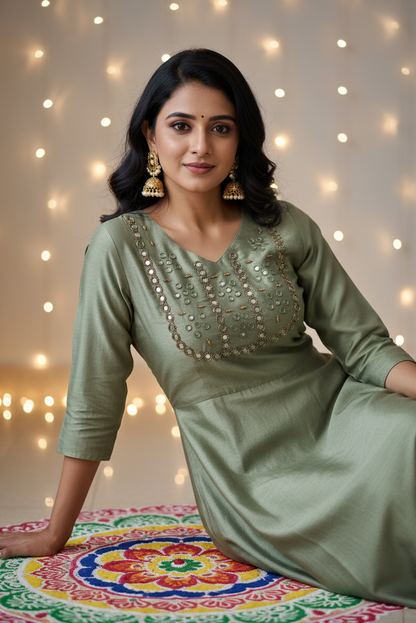 Ethnic Wear Kurti (IB083)