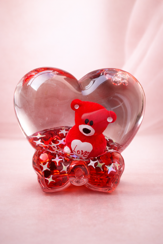 Heart Teddy Liquid Stress Buster