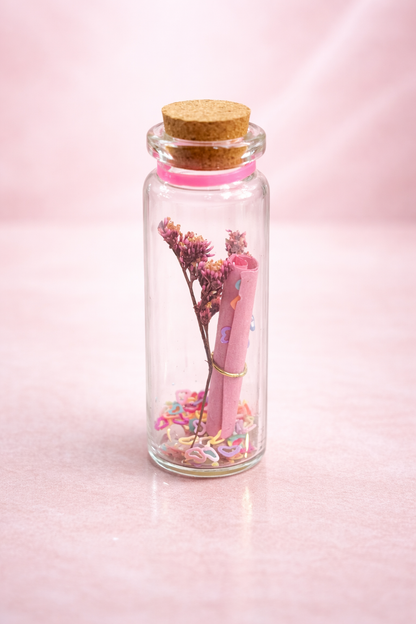 Mini Love Message Bottle Gift Set-pack of 12