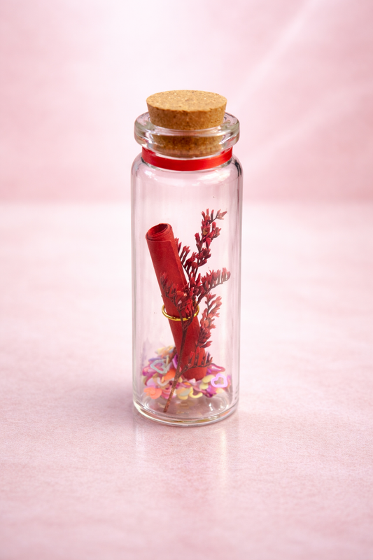 Mini Love Message Bottle Gift Set-pack of 12
