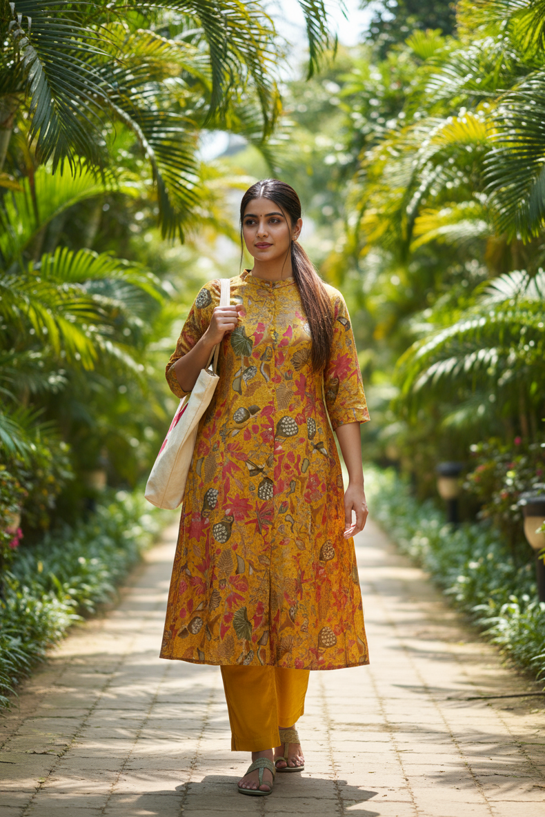 Co-ord Set (Kurti & Pant) (IB100)