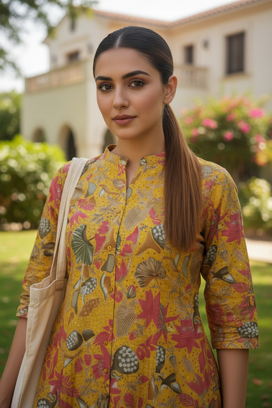 Co-ord Set (Kurti & Pant) (IB100)