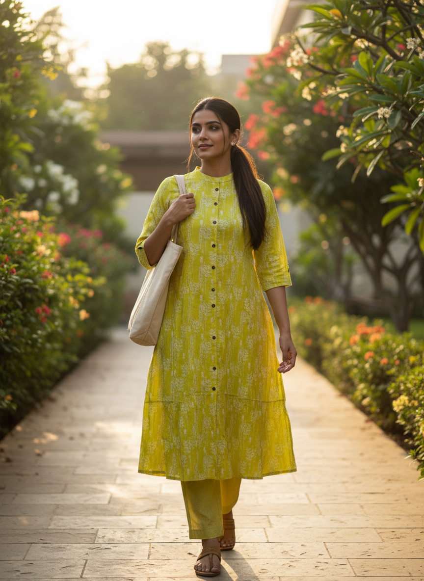 Co-ord Set (Kurti & Pant) (IB109)