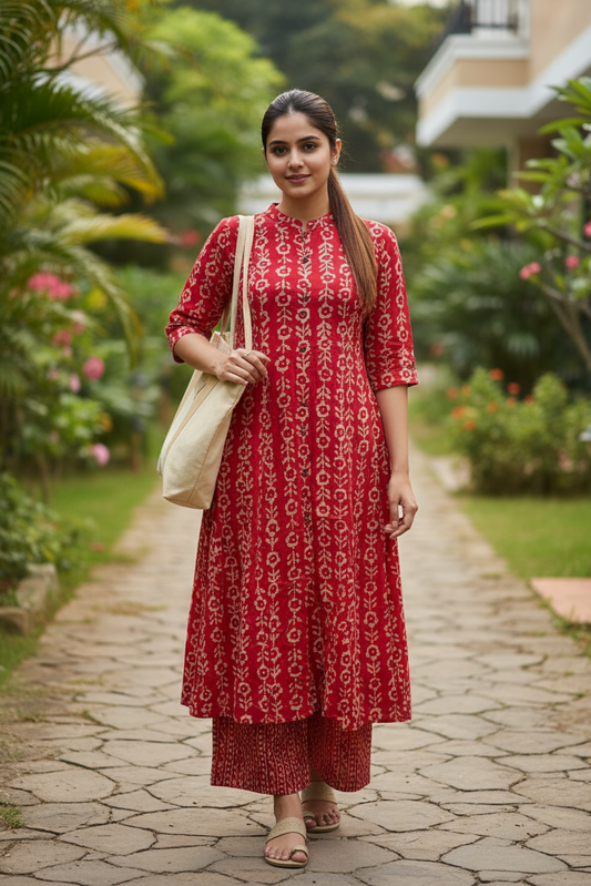 Co-ord Set (Kurti & Pant) (IB111)