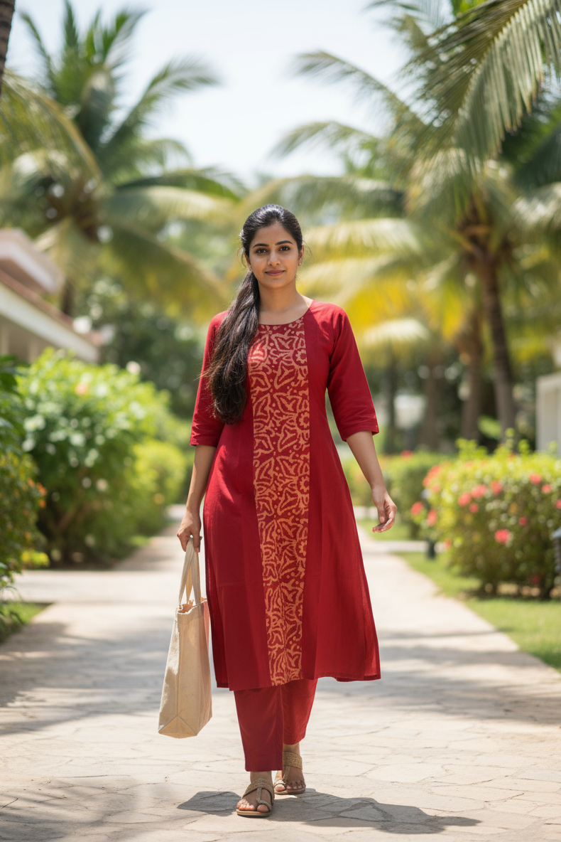 Co-ord Set (Kurti & Pant) (IB116)