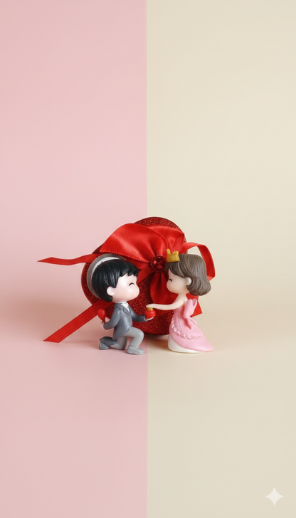 Miniature Romantic Couple