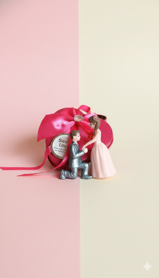 Miniature Romantic Couple
