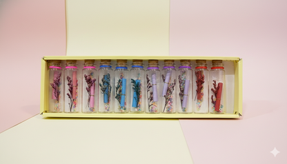 Mini Love Message Bottle Gift Set-pack of 12