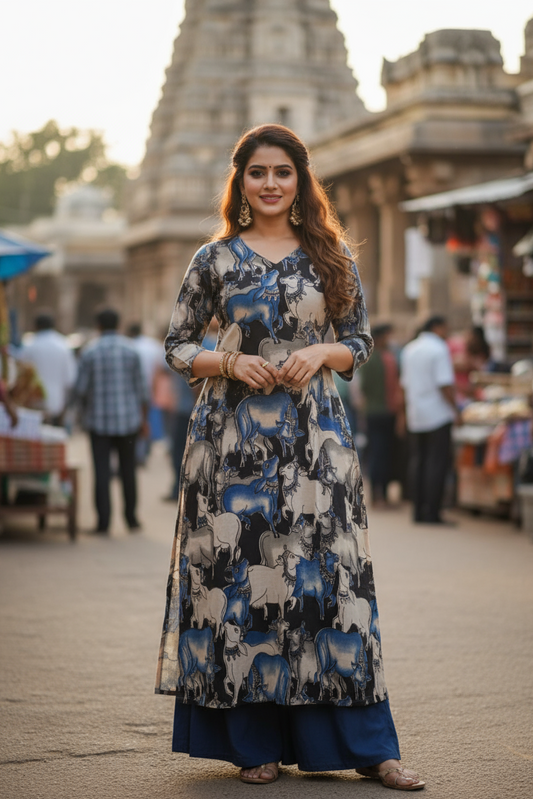 Kalamkari Kurti (IB054)