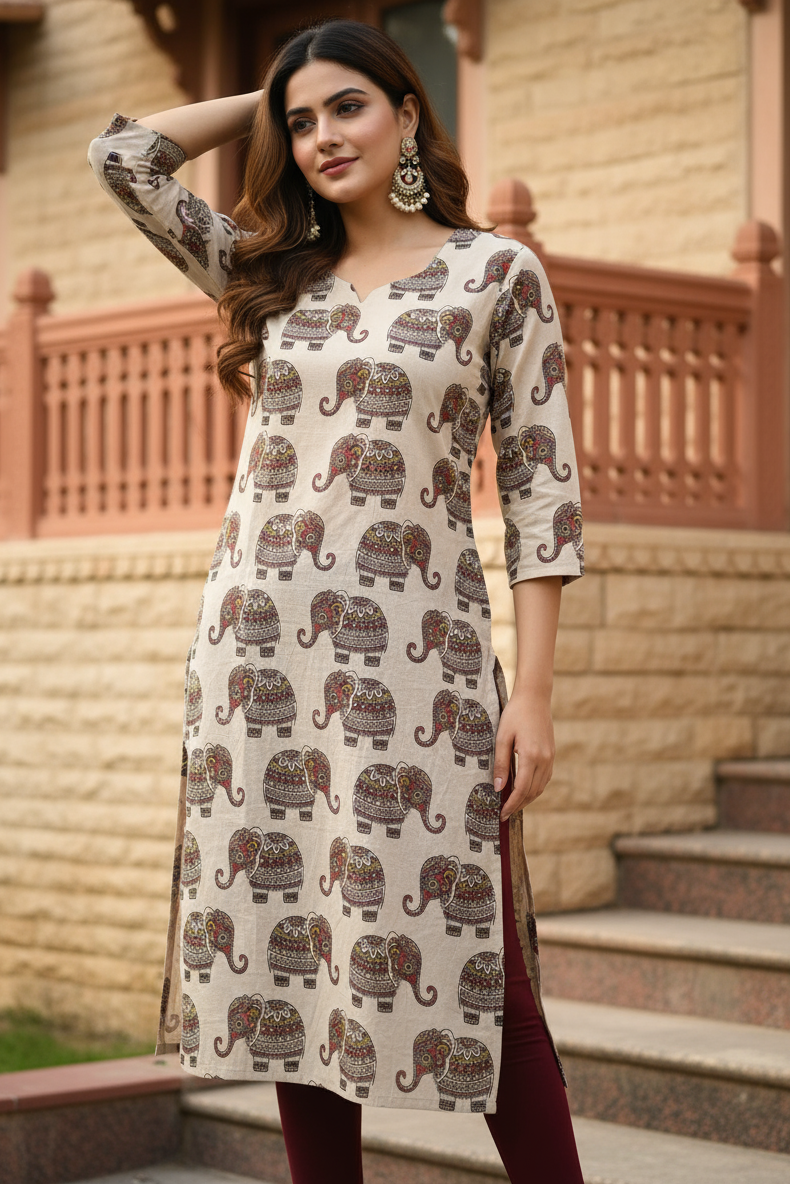 Kalamkari Kurti (IB135)