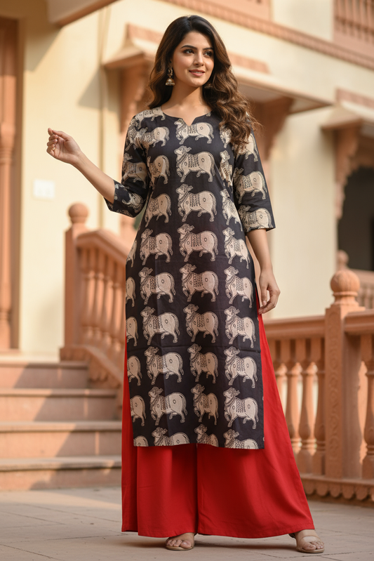 Kalamkari Kurti (IB136)
