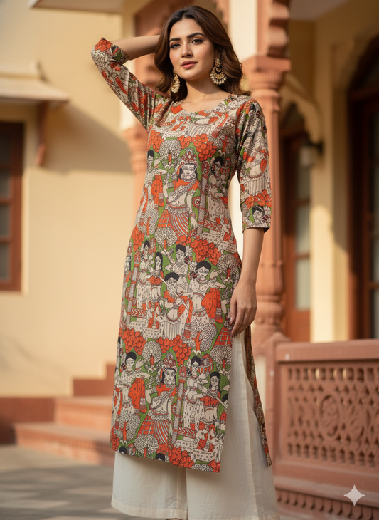 Kalamkari Kurti (IB139)