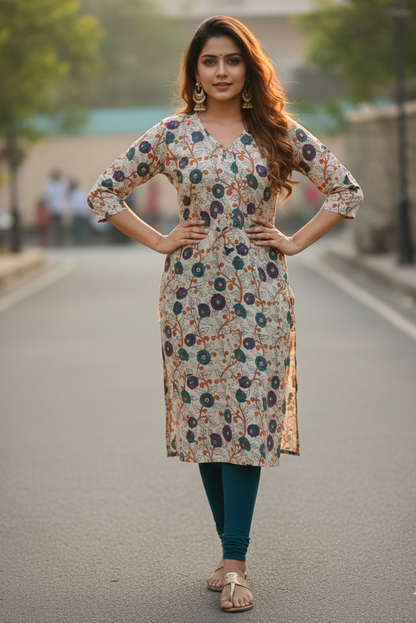 Kalamkari Kurti (IB0224)