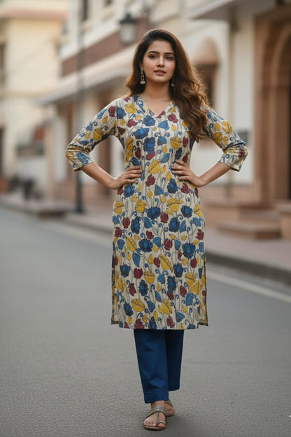 Kalamkari Kurti (IB0230)