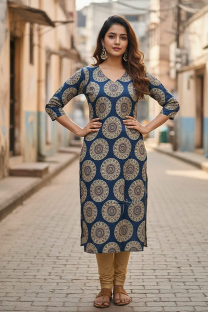 Kalamkari Kurti (IB0231)