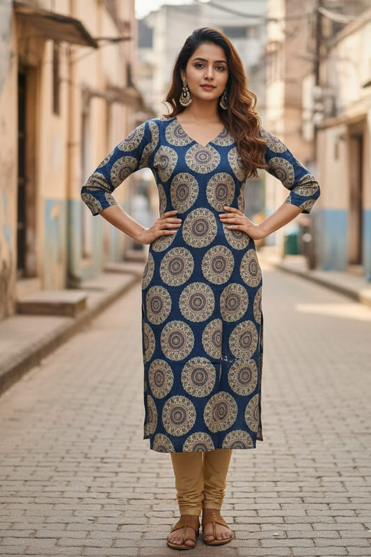 Kalamkari Kurti (IB0231)