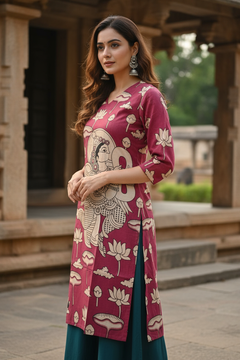 Kalamkari Kurti (IB044)
