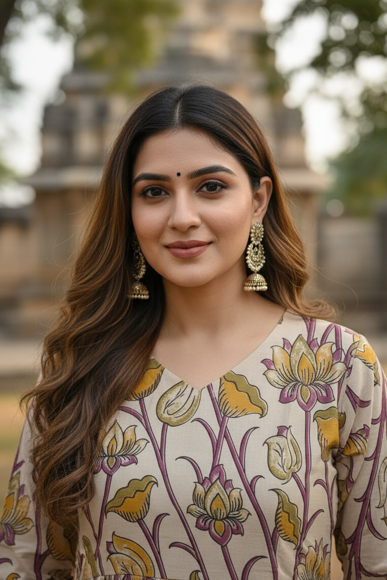 Kalamkari Kurti (IB046)