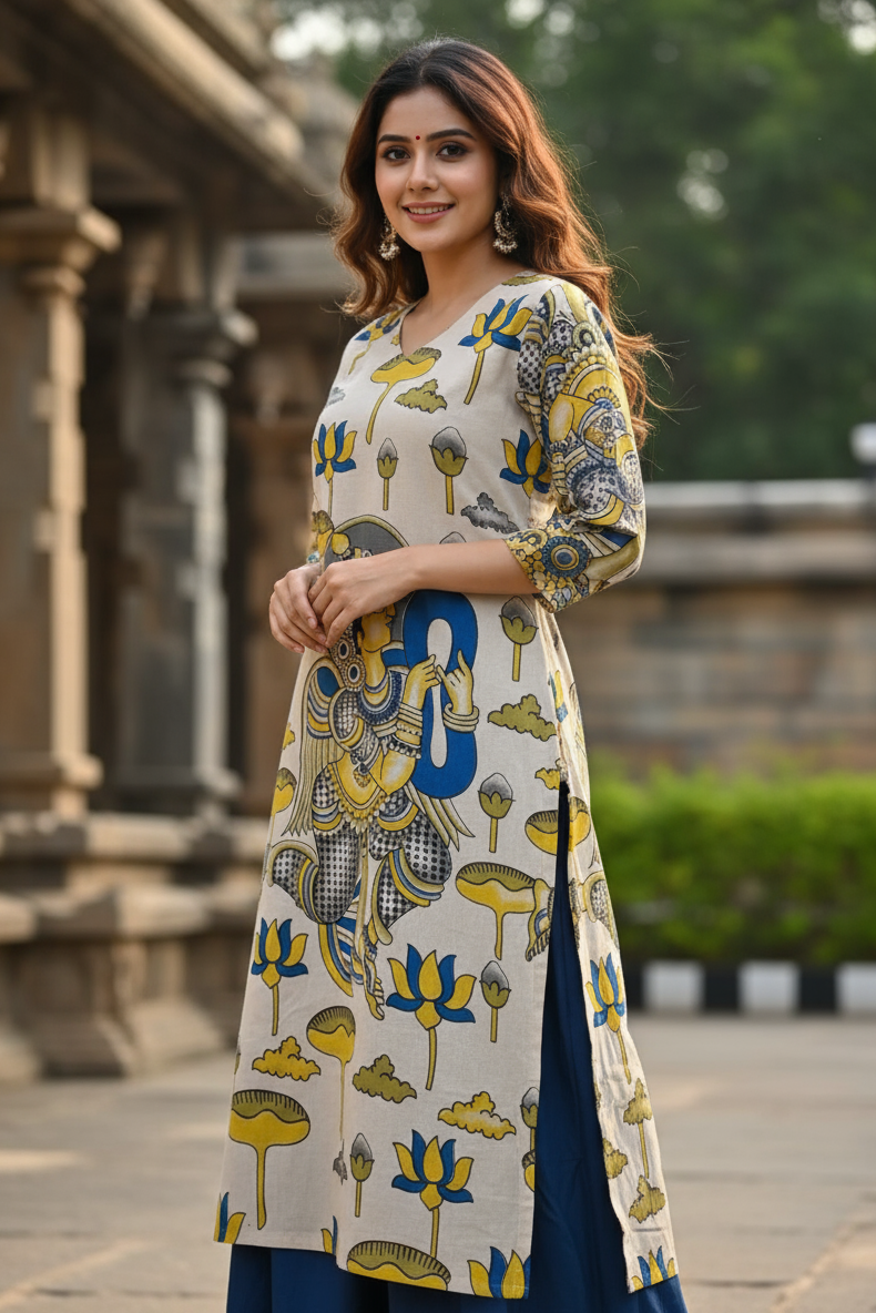 Kalamkari Kurti (IB053)