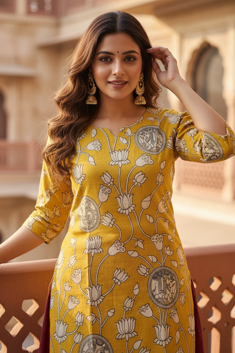 Kalamkari Kurti (IB137)