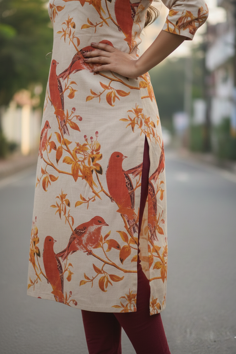 Kalamkari Kurti (IB0203)