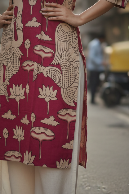Kalamkari Kurti (IB0205)