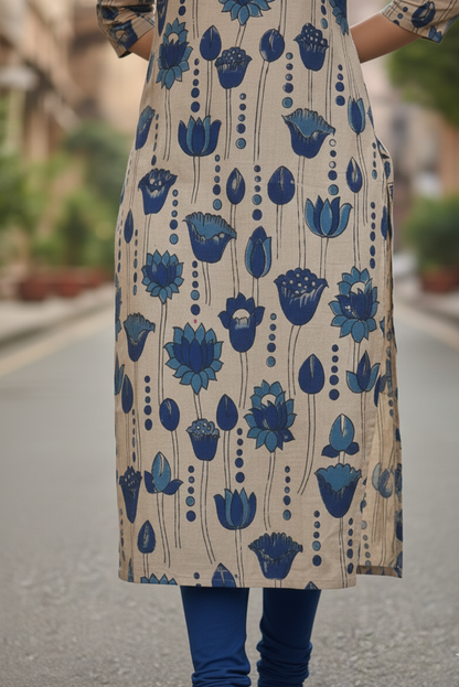 Kalamkari Kurti IB0218)
