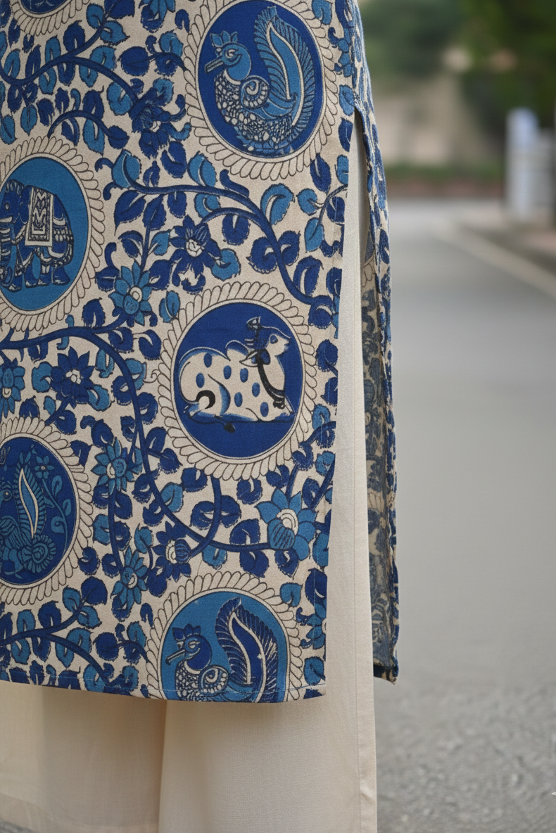 Kalamkari Kurti (IB0220)