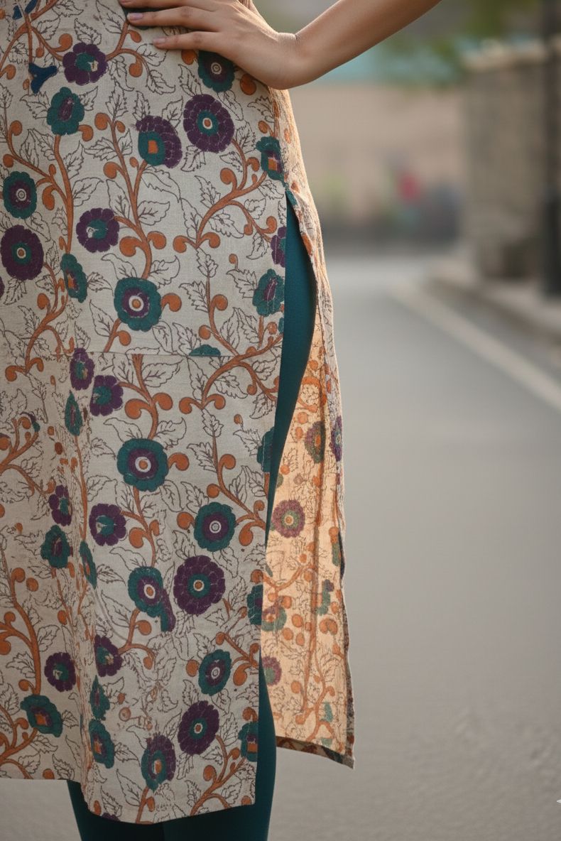 Kalamkari Kurti (IB0224)