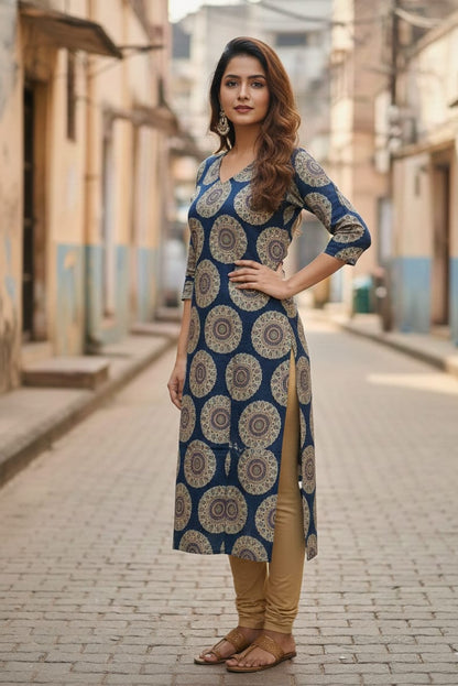 Kalamkari Kurti (IB0231)