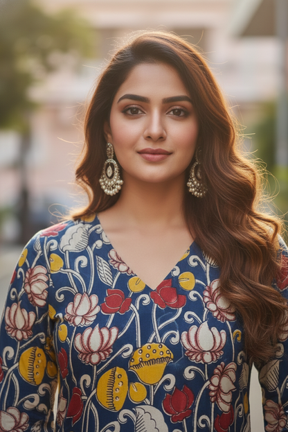 Kalamkari Kurti (IB0238)