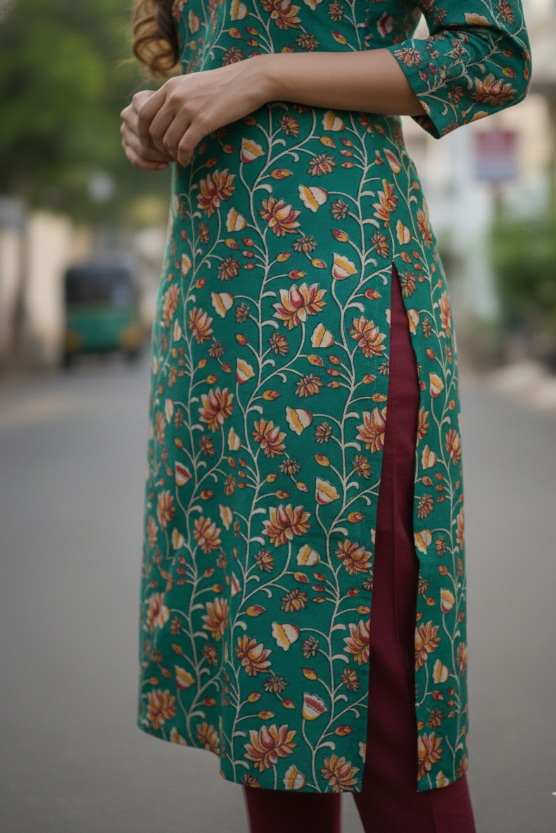 Kalamkari Kurti (IB0194)