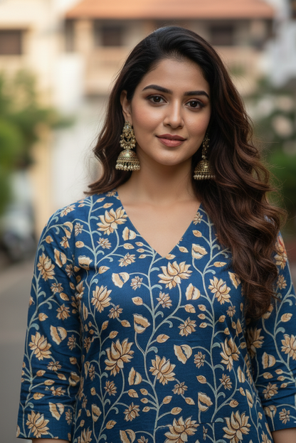 Kalamkari Kurti (IB0198)