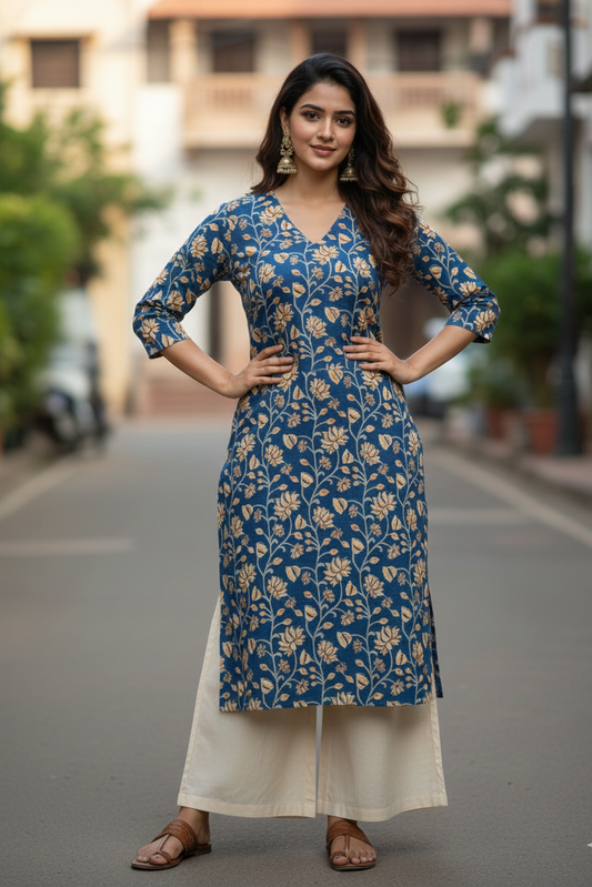Kalamkari Kurti (IB0198)