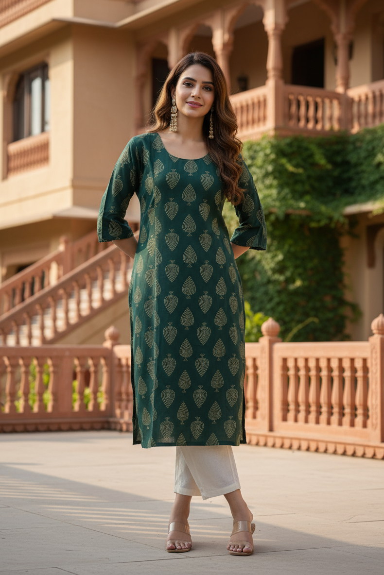 Daily Wear Kurtis (IB008)
